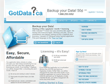 Tablet Screenshot of gotdata.encryptedsecure2.com